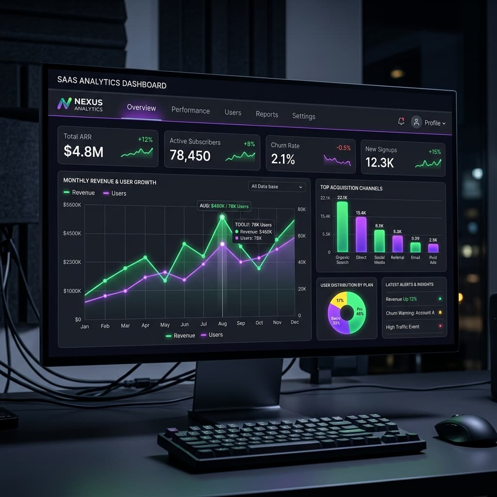 Quality assurance - analytics dashboard